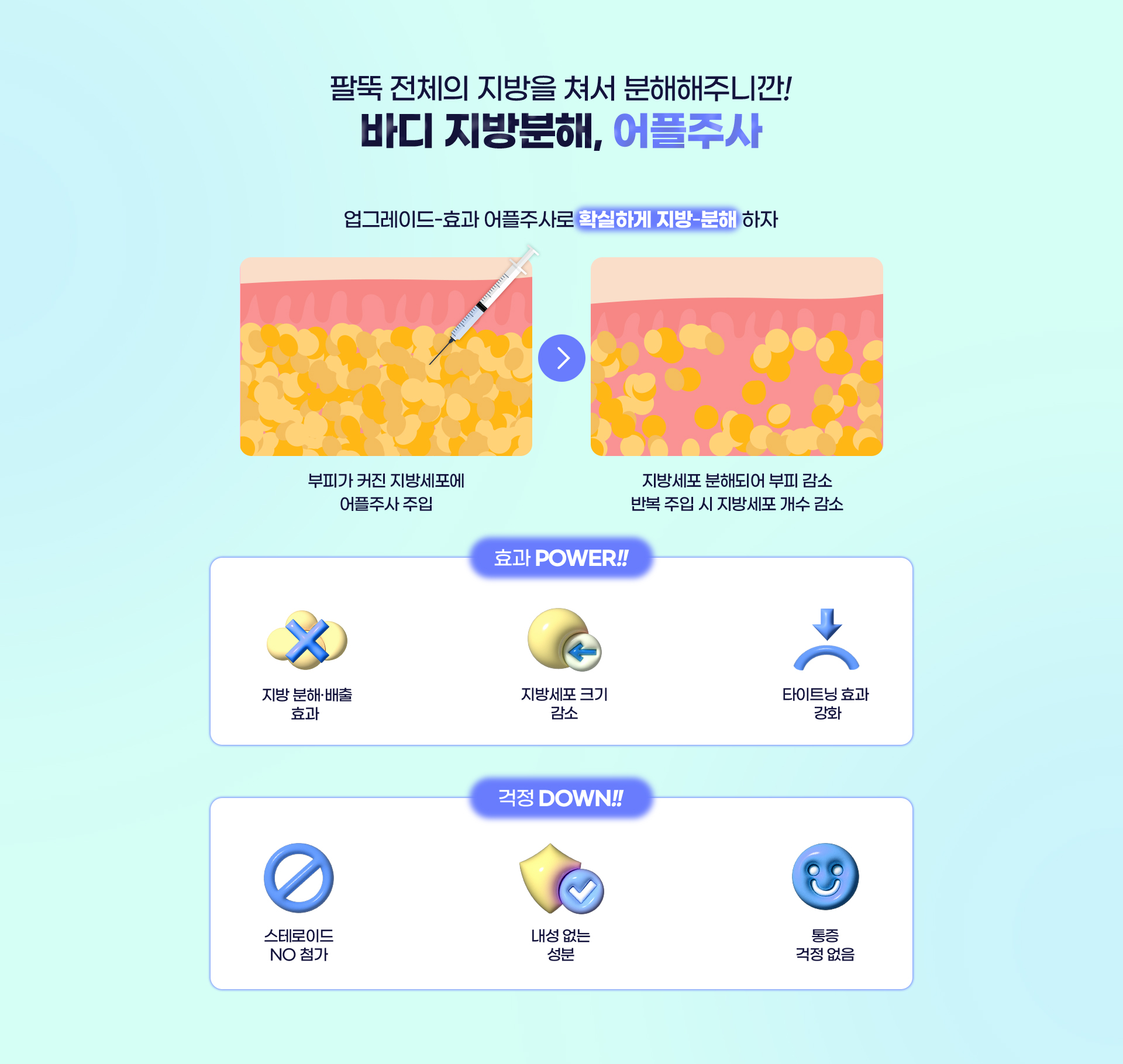 디에이 바디 지방분해